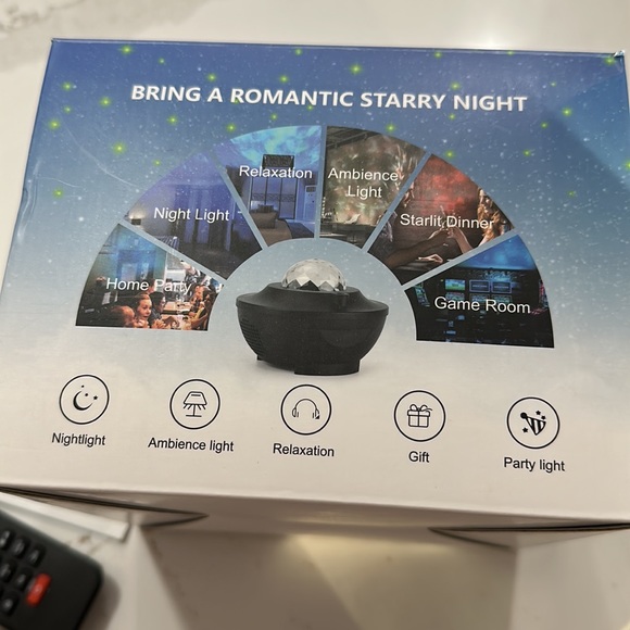 EUC❗️Music Starry Projector - Remote Night Light Projector - Picture 3 of 7